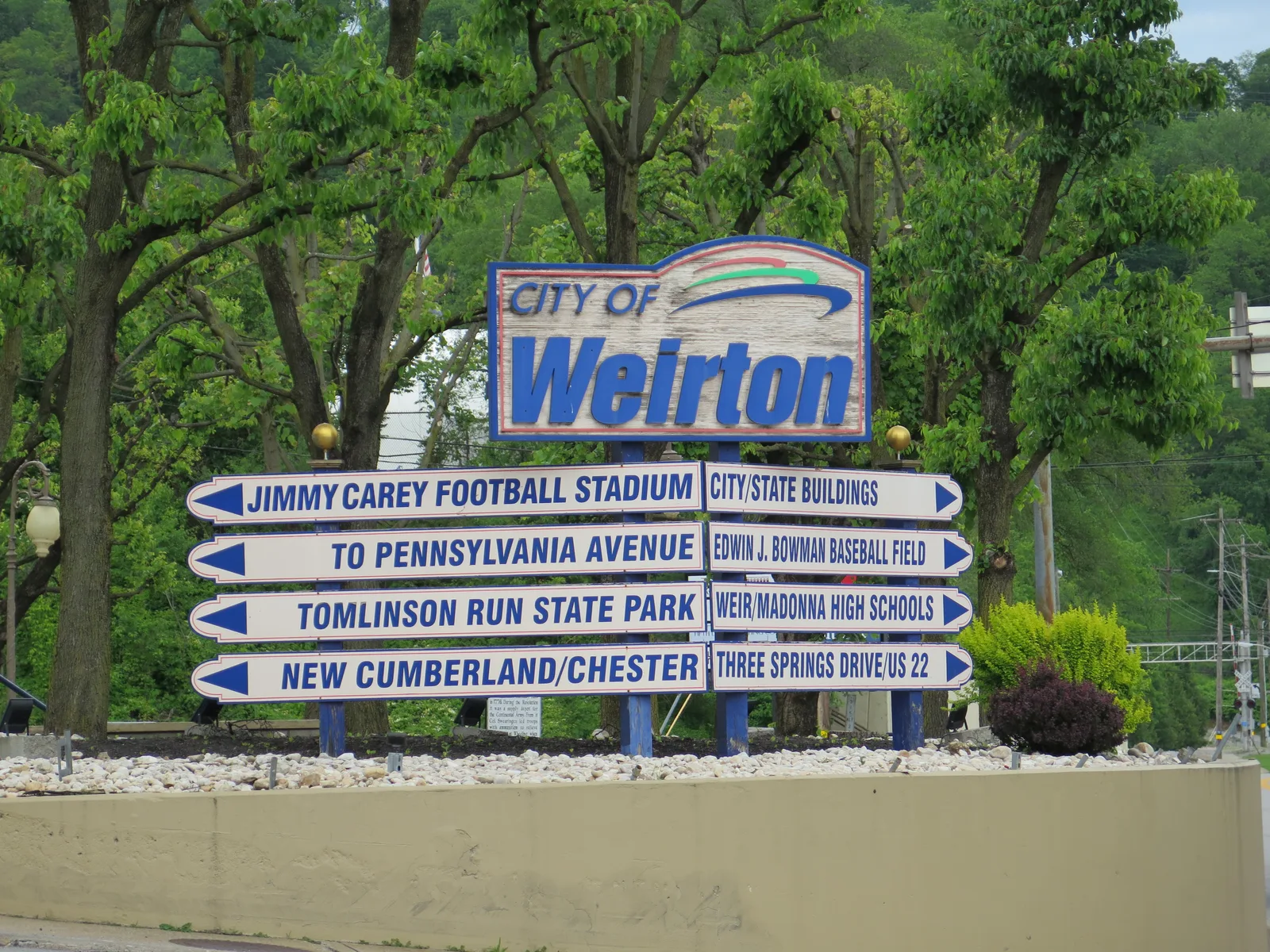 Weirton, WV skyline