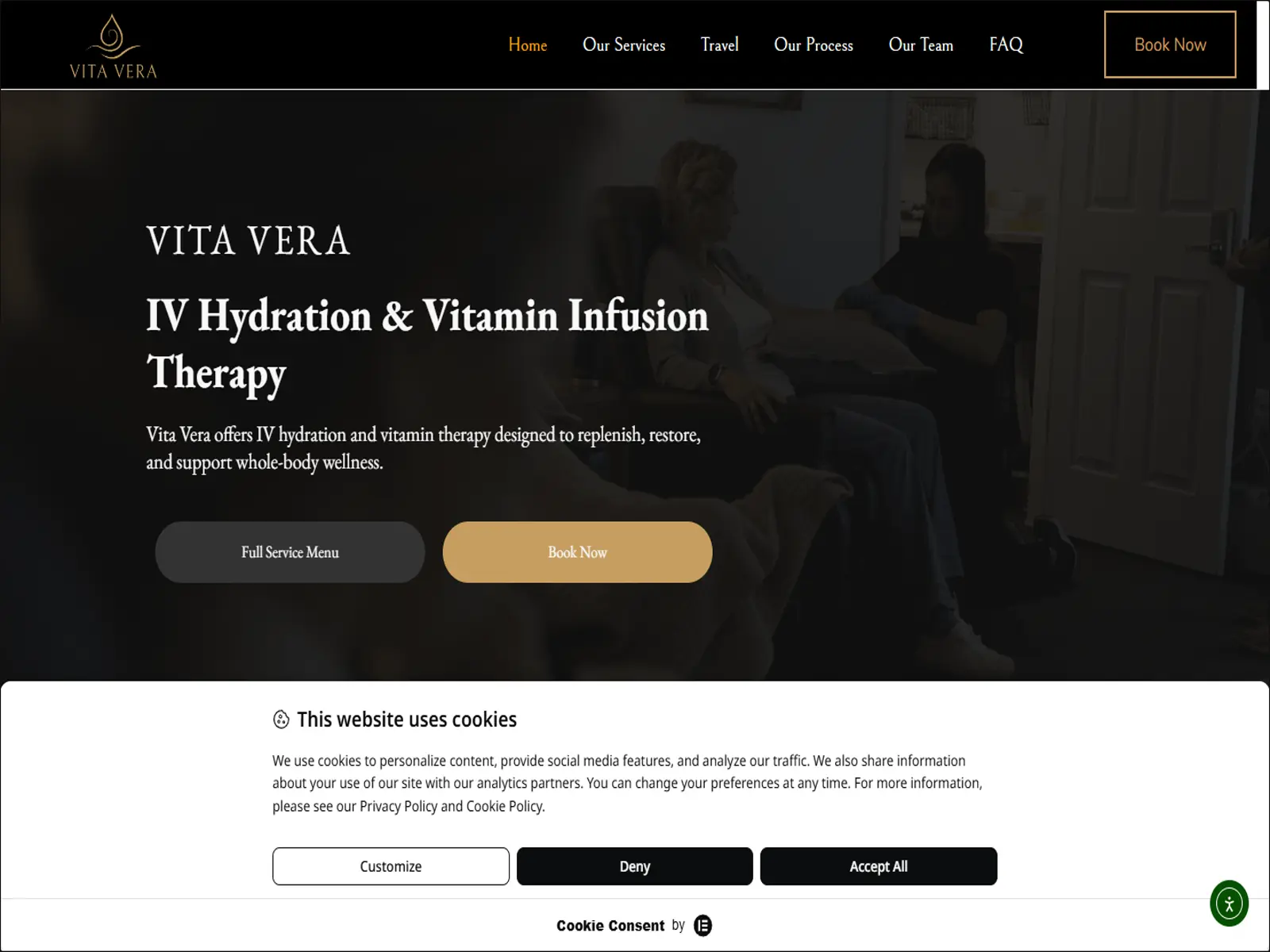 Health & Wellness website design by MCG
